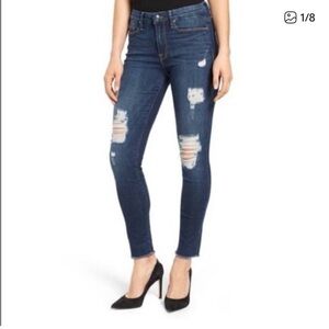 Good American Good Legs Distressed Skinny Jeans